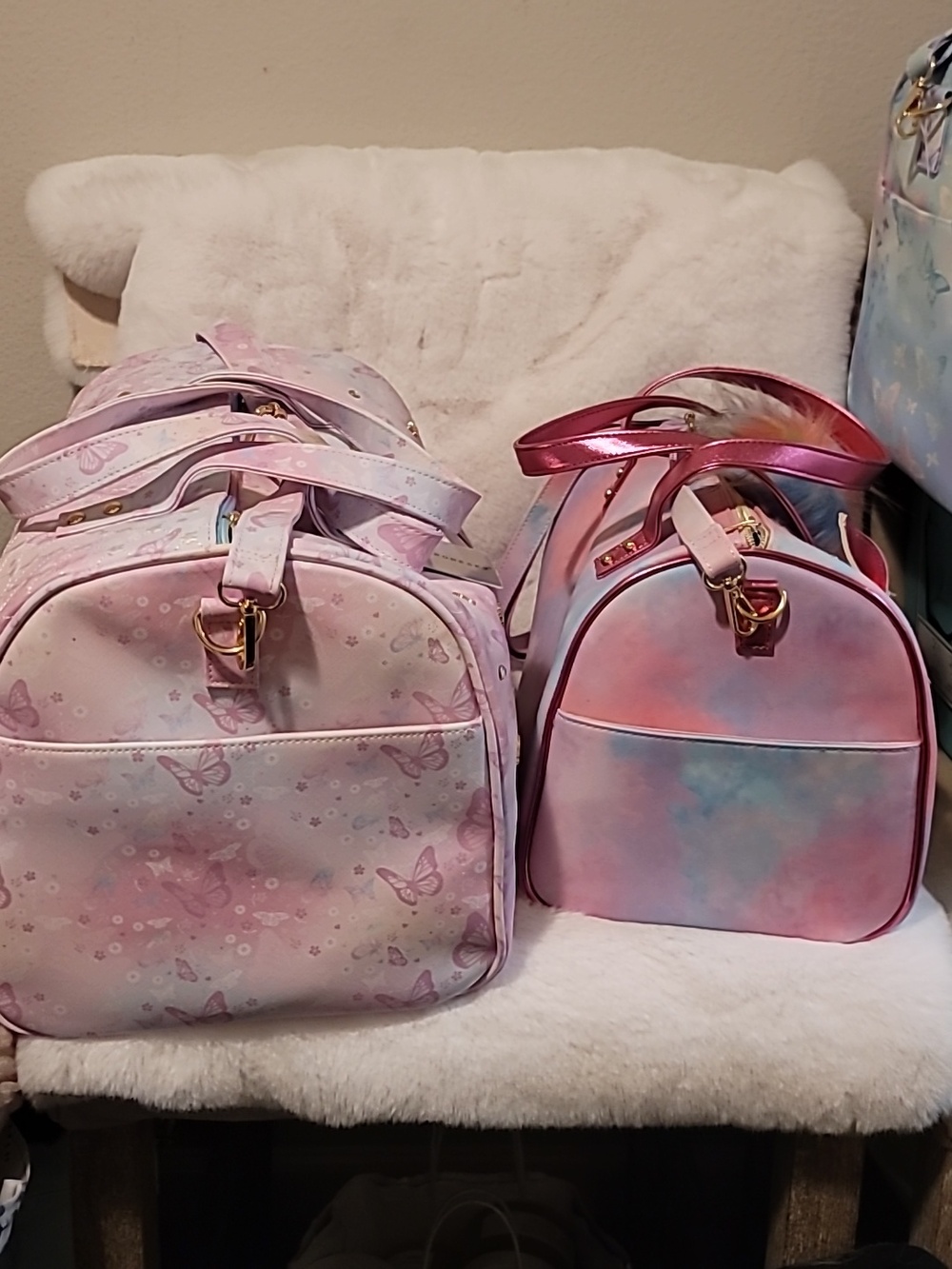 π¦πΈNWT Under One Sky Butterfly Theme Weekend Duffle BagπΈπ¦ - Picture 11 of 11